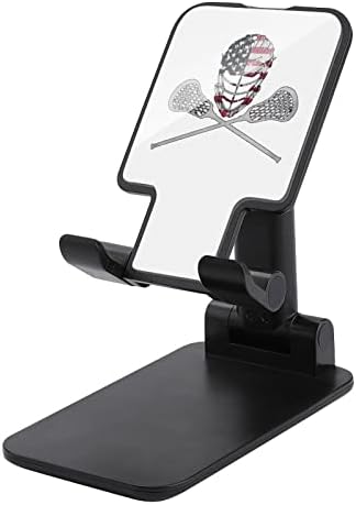 Lacrosse Kask Bayrağı Cep Telefonu Standı Katlanabilir Tablet Tutucu Ayarlanabilir Cradle Masaüstü Aksesuarları Masa