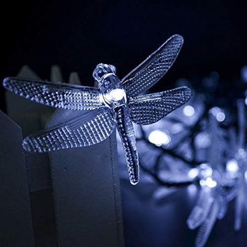 JYDQM yusufçuk şekli ışık açık havada lamba LED bahçe su geçirmez ışık güç çim noel dekorasyon dize ışık (renk: renkli)