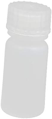 X-DREE 4ml HDPE Plastik Geniş Ağızlı Kimyasal Laboratuvar Reaktif Şişesi örnek şişesi (Botella de muestra de botella