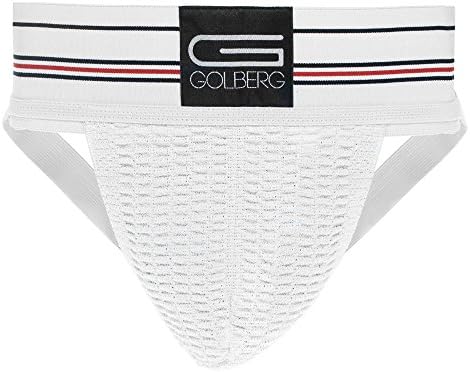 GOLBERG G Atletik Destekçisi - Konfor için Konturlu Kemer-Aktif Beyaz Renk-Çoklu Boyutlar