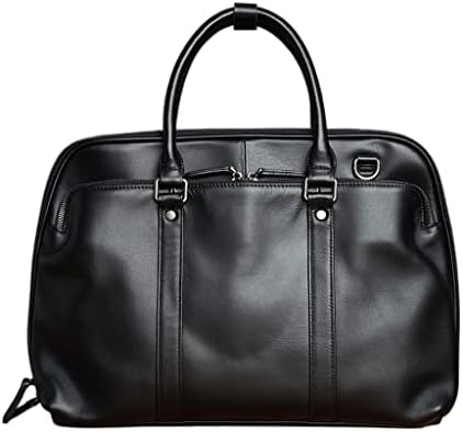 CLGZS Deri Erkek Çanta Evrak Çantası Rot Kollu Erkek omuz çantaları İş 14 İnç Laptop çantası