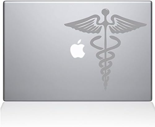 Çıkartma Gurusu Tıbbi Sembol MacBook Çıkartması Vinil Çıkartma-11 MacBook Air-Gümüş (1127-MAC-11A-S)