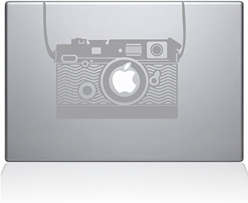 Çıkartma Gurusu 2082-MAC-11A-S Vintage Kamera Çıkartması Vinil Etiket, Gümüş, 11 MacBook Air