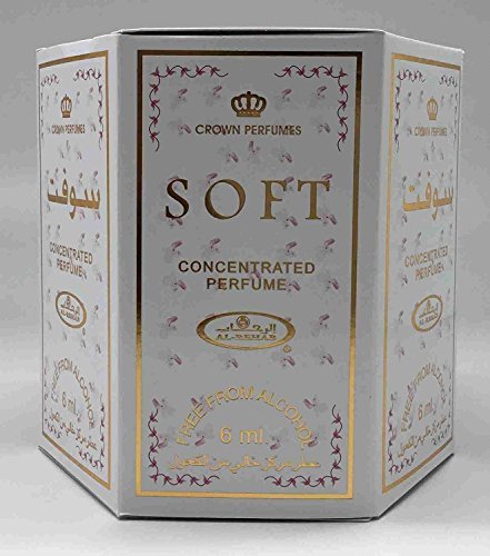 AL-Rehab Soft Attar Alochol İçermeyen Uzun Ömürlü Parfüm 6ml.6'lı paket