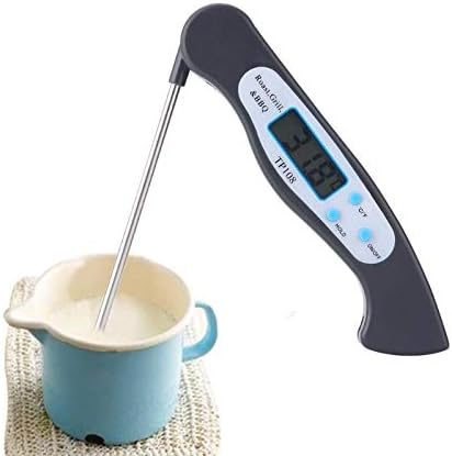 UXZDX CUJUX Katlanır dijital fırın laboratuvar termometresi BARBEKÜ Et Gıda Sıvı Katlanabilir Iğne Gıda Termometre