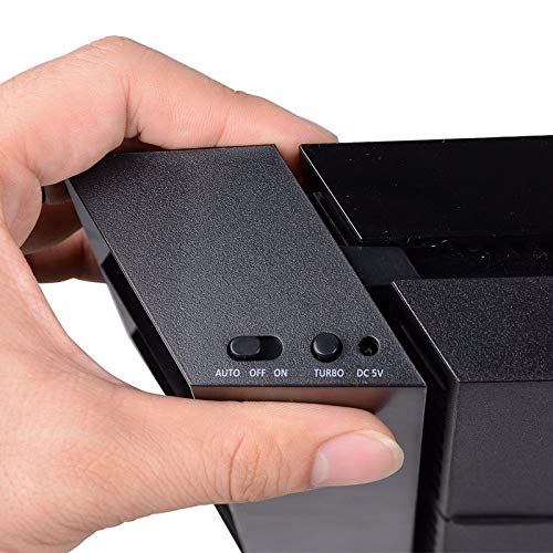 PS4 Soğutma Fanı USB Harici Soğutucu 5 Fan Turbo Sıcaklık Kontrolü Soğutma Fanı Sony PlayStation 4 Konsolu için