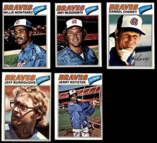 1977 O-Pee-Chee Atlanta Braves Takım Seti Atlanta Braves (Set) VG/ESKİ + Braves