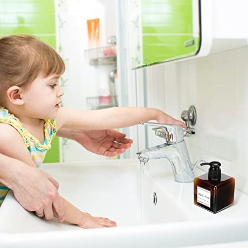 Şişeler için 20 Su Geçirmez Etiketli Irenare 20 Paket Duş Doldurulabilir Dağıtıcı Şampuan ve Saç Kremi Dağıtıcısı