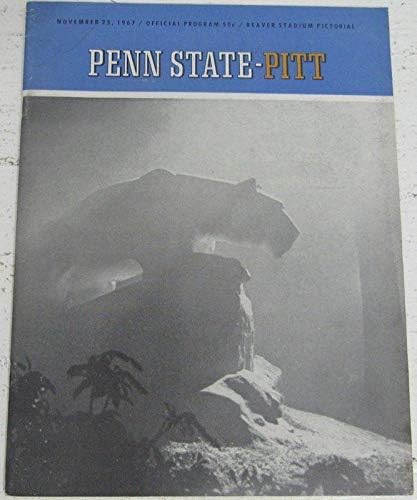 1967 Penn State Nittany Lions vs. Pitt Futbol Programı 137749-Üniversite Programları
