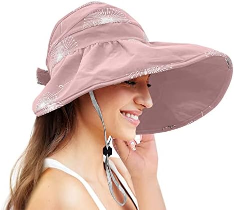 Güneş şapkaları Kadınlar için Geniş Ağızlı Yaz güneş şapkaları Kadınlar için Geniş Ağızlı Bongrace Hasır plaj şapkası
