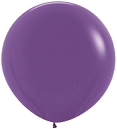 Allydrew 18 İnç Lateks Balonlar (10 paket), Mor
