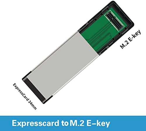 JMT ExpressCard 34mm Mini Pcıe Yükseltici Kart / M. 2 E-anahtar Adaptör Kartı / M. 2 NVME kart okuyucu Kablosuz Kart