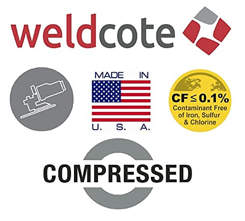 Weldcote 4-1 / 2X7 / 8 Premium kesme diski Alüminyum Paslanmaz Çelik ve Yumuşak Metaller için Kum - 60 10'lu Kutu