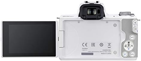 Canon EOS M50 Mark II + EF-M 15-45mm ıs STM Kiti Beyaz