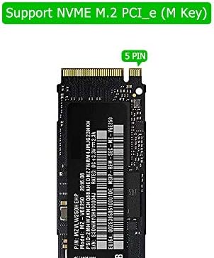 GODSHARK NVME adaptörü ile ısı emici, M. 2 SSD anahtar M PCI Express x4 / x8 / x16 dönüştürücü genişletme kartı, destek