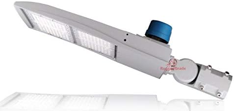 300 Watt LED NextGen II Otopark ışıkları – 40.000 Lümen - Süper Verimlilik 130 Lümenden Watt'a-5000K-Fotoselli-Gümüş