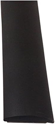 Partsman Esnek Kendinden Yapışkanlı Kauçuk Kalıplama-Koruyucu Sıyırma-Kenar-Trim (1 inç Genişliğinde x 20ft, Siyah)