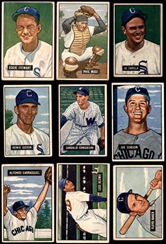 1951 Okçu Chicago White Sox Takım Seti Chicago White Sox (Set) VG White Sox