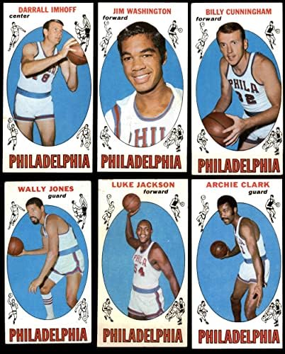1969-70 Topps Philadelphia 76ers Takım Seti Philadelphia 76ers (Set) VG 76ers