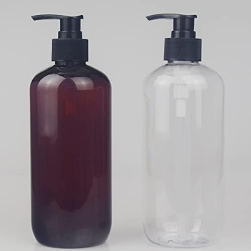 Homoyoyo El Sabunu Dispenseri Şeffaf Konteyner 10 adet Boş Plastik Şampuan pompa şişesi Plastik şampuan şişesi köpük