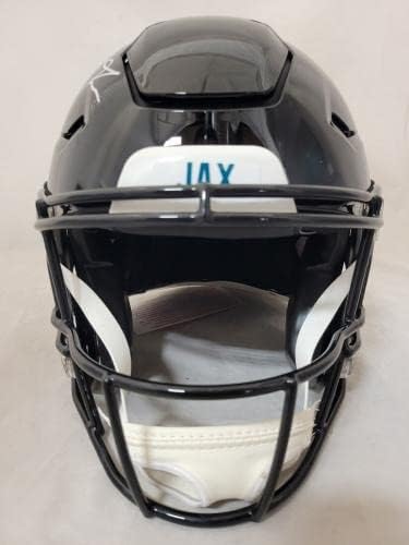 Trevor Lawrence İmzalı Jacksonville Jaguars F / s Speedflex Otantik Kask İmzalı NFL Kaskları