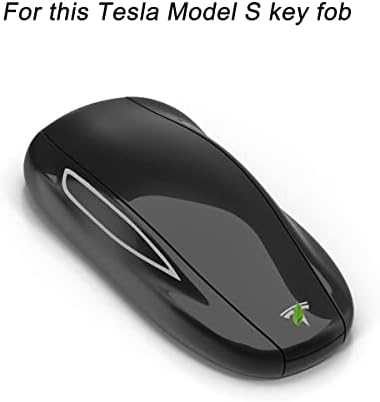 Tesla Model S için TANDRİVE Anahtarlık Kapak Tutucu (X Y 3), Siyah