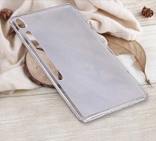 iCoverCase Samsung Galaxy Tab S6 10.5 İnç T860/T865 Durumda, hafif Mat Şeffaf TPU Kılıf Temizle arka kapak samsung