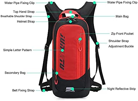Croogo suluklar, sıvı alımı sırt çantası ile 2L hidrasyon kesesi,Bisiklet Sırt Çantası Su Geçirmez Nefes Çanta Tırmanma