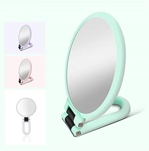OMOONS 5X Büyüteç makyaj aynası Taşınabilir makyaj masası aynası El Aynası Profesyonel el aynası Taşınabilir Katlanır