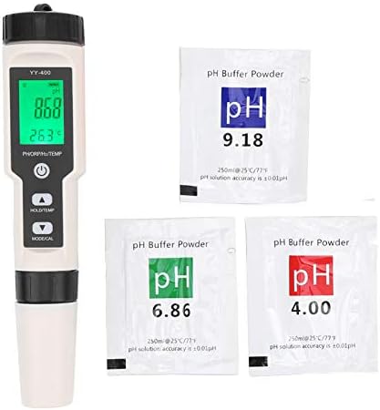 4 in 1 Taşınabilir Su Kalitesi Monitör test kalemi 0.01-14.00 pH Ölçüm Aralığı PH ORP H2 Sıcaklık Test Cihazı YY-400