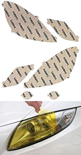 Lamın - x Özel Fit Sarı Far Kapakları Yuvarlak Sisli Mercedes E Sınıfı Sedan için (10-13)