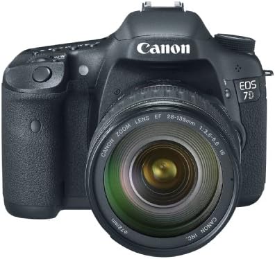 28-135mm f/3.5-5.6 IS USM Lensli Canon EOS 7D 18 MP CMOS Dijital SLR Fotoğraf Makinesi (üretici tarafından üretilmiyor)