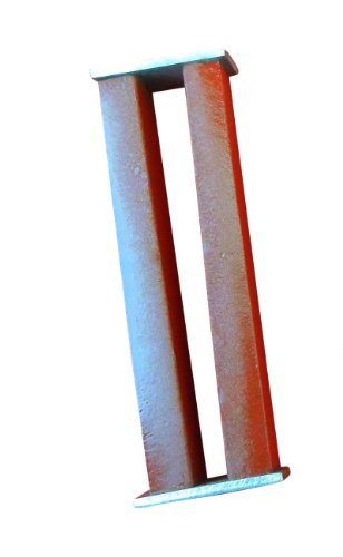 Ajax Bilimsel 2 Parça Alnico Bar Mıknatıs Seti, 75mm Uzunluk x 15mm Genişlik x 10mm Kalınlığında