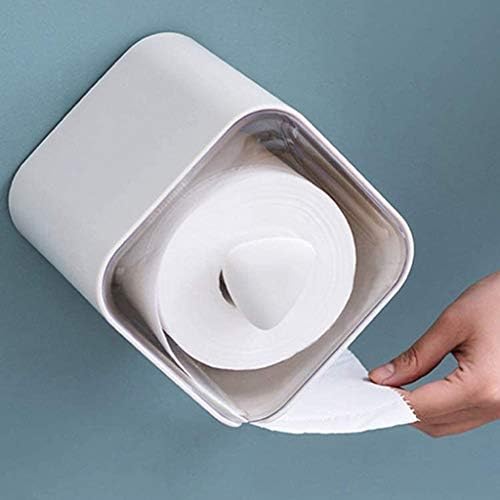 YFQHDD Duvara Monte rulo kağıt havlu tutucu Banyo Punch-Ücretsiz kağıt havlu tutacağı rulo kağıt havlu tutacağı Tuvalet