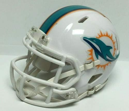Ricky Williams İmzalı Miami Dolphins Mini Kask JSA WPP936865-İmzalı NFL Mini Kasklar