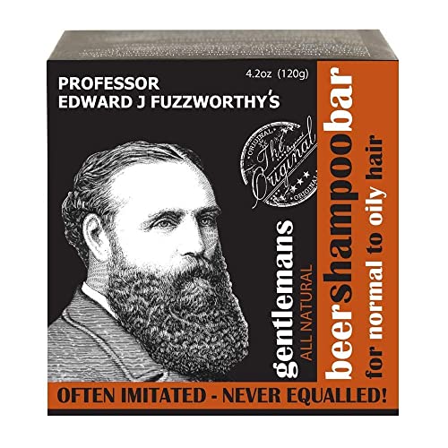 Profesör Fuzzworthy Beyler şampuan Çubukları tımar kiti Erkekler için | %100 % Doğal Sıfır Atık Hepsi Bir Arada Saç