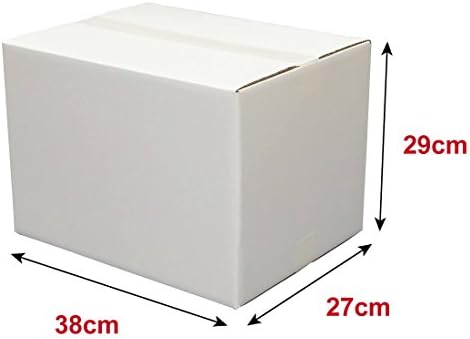 BoxBank FW06-0010-a Karton Kutular, Boyut 100, Beyaz, 10'lu Set, Taşıma ve Depolama