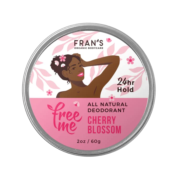 Fran's Organic Bodycare FreeMe Kadınlar için Doğal Krem Deodorant (Kireç ve Bergamot) - Alüminyum İçermeyen, Narenciye