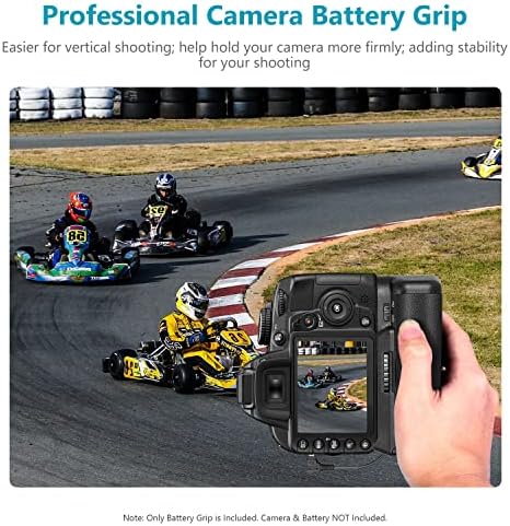 Nikon D3100 için Neewer Profesyonel Dikey Battery Grip Değiştirme / D3200 / D3300 / D5300 SLR Dijital Kamera, 1 veya