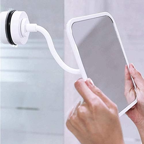 DSHGDJF Makyaj Aynası - Sissiz Duş Aynası, Tutucu ve Yapışkan Vantuzlu Sissiz Tıraş için