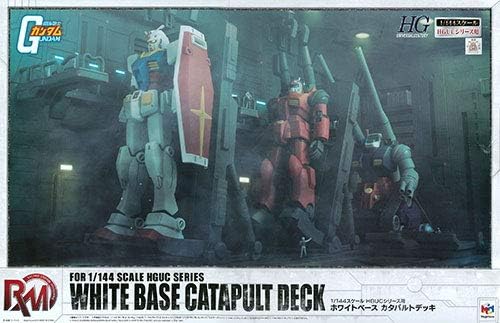 Gundam Gerçekçi Model 1/144 Beyaz Taban Mancınık Güverte