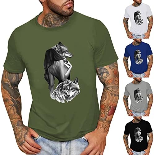 XXBR Erkek kısa kollu tişörtler, 2022 Yeni Yaz Grafik Baskı Crewneck T Gömlek Casual Gevşek Moda Egzersiz Tee Tops