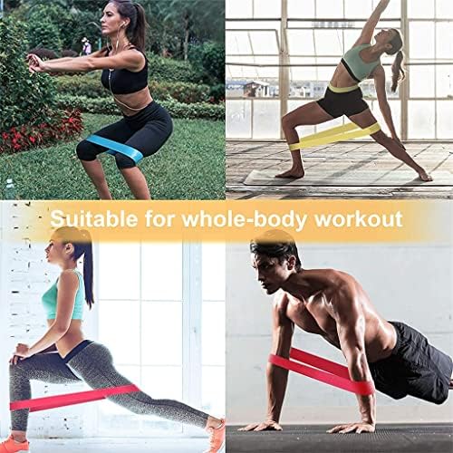 ZJHYXYH Direnç Bantları Seti Fitness Egzersiz Spor Çekme halatı Yoga Lateks Tüp Spor Bantları Egzersiz Ekipmanları