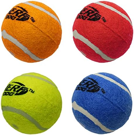 Interaktif Squeaker ile Nerf Köpek Tenis Topu Köpek Oyuncakları, Hafif, Dayanıklı ve suya dayanıklı, 2.5 inç, Küçük