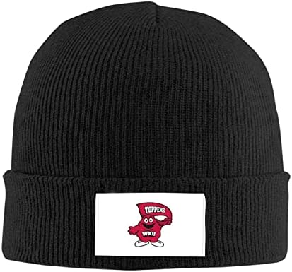Batı Kentucky Üniversitesi Unisex Yetişkin Örgü Örgü Şapka Kap Erkekler Kadınlar için Sıcak Rahat Şapka Kap