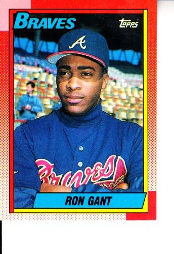 1990 Topps Beyzbol 567 Ron Gant Atlanta Braves