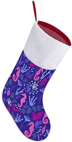 Muhteşem Mürekkep Deniz Kişiselleştirilmiş Noel Çorap Ev Noel Ağacı Şömine Asılı Süslemeleri