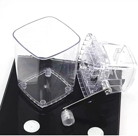 NA Manuel Küçük Ev buz Kırıcı Çok Fonksiyonlu Şeffaf El Tıraş Makinesi buz Karıştırma buz Kum buz Kırıcı Şeffaf Gri