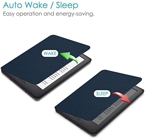 Kindle 8. Nesil Kılıf- Kindle E-Okuyucu için Otomatik Uyku/Uyandırma Özellikli İnce ve Hafif Akıllı Kapaklı Kılıf