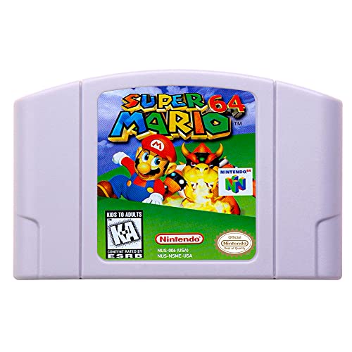 Yeni N64 Oyunları Kartuşu Süper Mario 64 ABD Versiyonu NTSC İçin N64 Konsolu Oyun Kartı